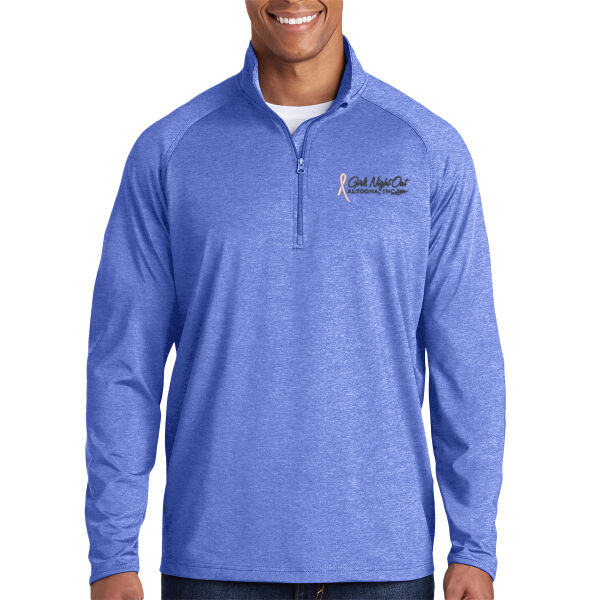 EMB - Sport Wick ® Stretch 1/2 Zip Pullover Thumbnail